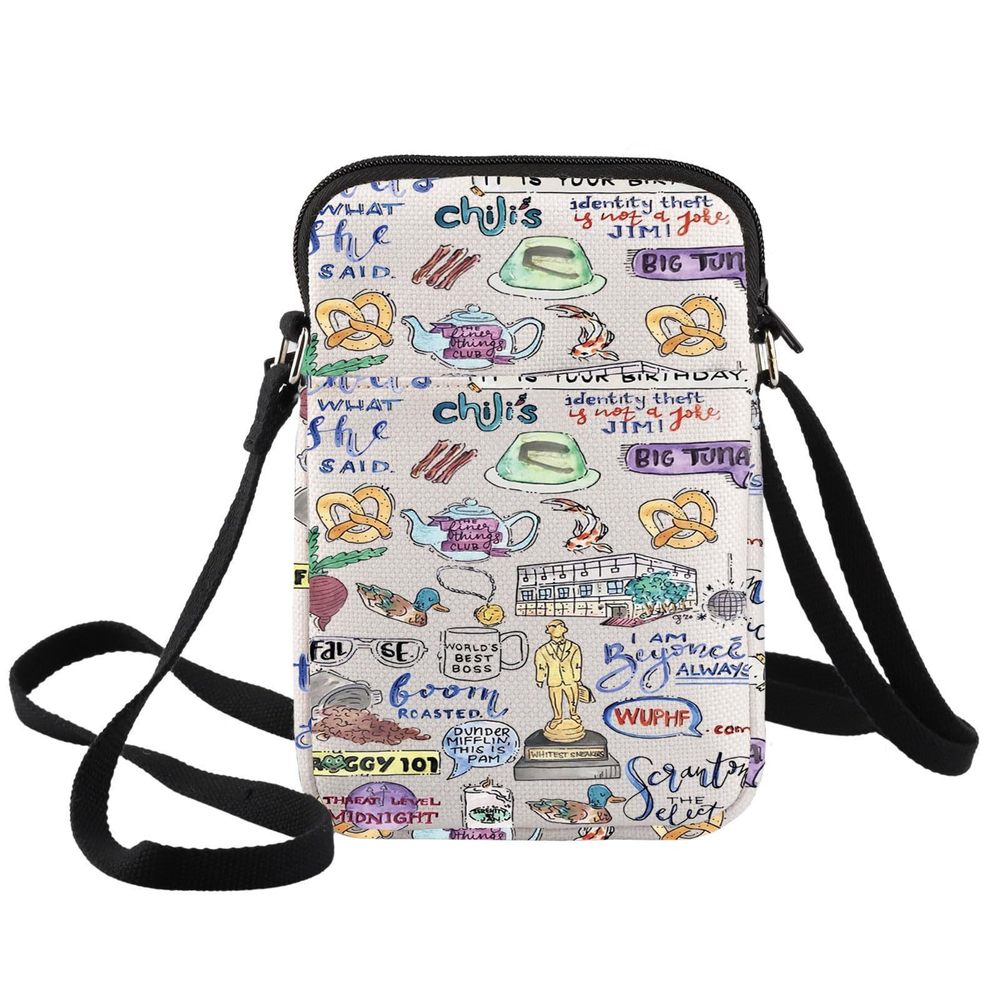 Michael Crossbody Bag Michael And Dwht Fans Gifts Dwht Fans Adjustable :<